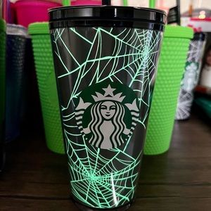 Starbucks Halloween 2021 Grande Spiderweb tumbler